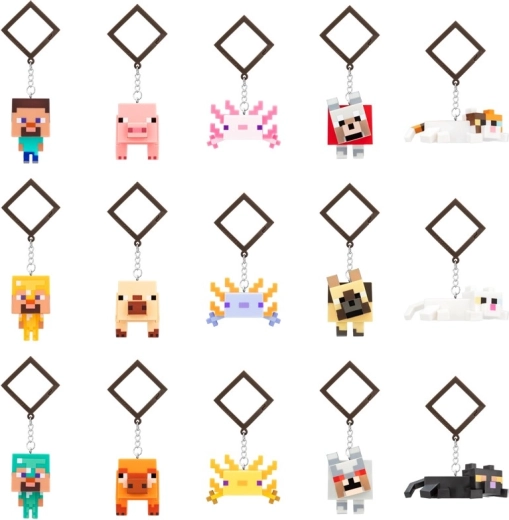 Ciondolo trasformabile Minecraft Backpack Buddies