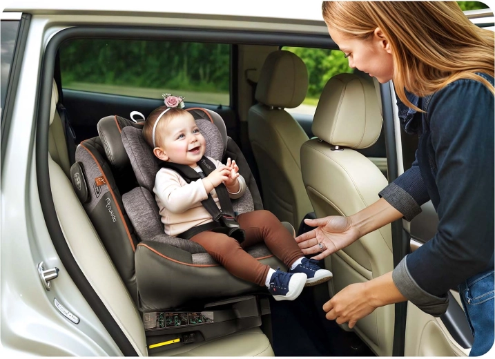 Cresce con il bambino: 12 livelli e 5 posizioni di reclino