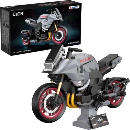 CaDA Suzuki Katana kit di montaggio moto 1:12 (310 pezzi)