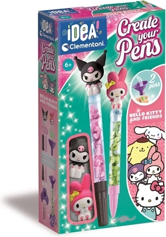 Clementoni Idea mini fabbrica di penne Hello Kitty e amici