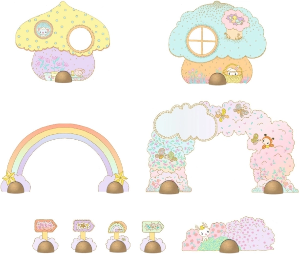 Supporti e decorazioni per giocare con le storie