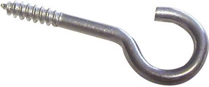 Gancio per lampadario 80 mm lucido – confezione da 100 pz