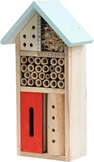 Hotel per insetti in legno 26 × 13,5 × 8,5 cm
