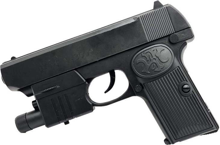 Pistola a palline con effetto luminoso