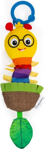 Baby Einstein giocattolo sospeso a carica con sonaglino Cal-a-Puller con anello a C, 0m+
