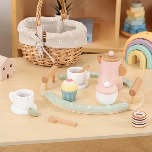 Design pastello che invita al gioco