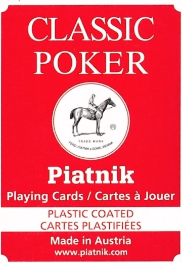 Carte da poker e bridge classiche