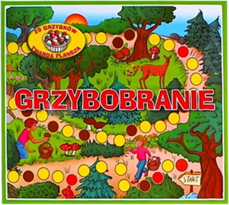 gioco da tavolo Grzybobranie – raccolta di funghi per bambini