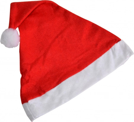 Cappello di Natale con ponpon 28 × 38 cm
