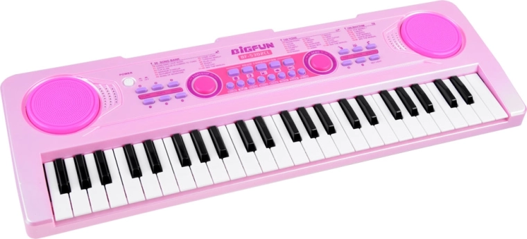 Tasti retroilluminati e 49 tasti per le prime melodie