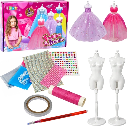 Kit creativo per disegnare abiti per bambole