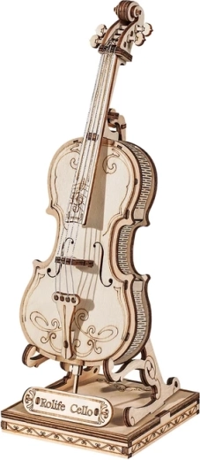 Puzzle violoncello in legno 3D di Rolife