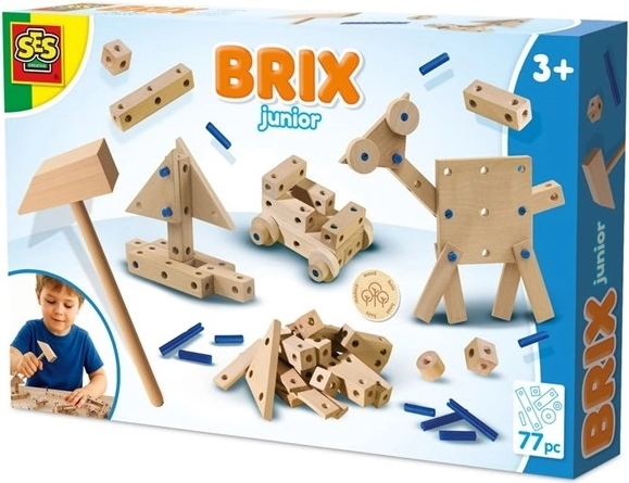 SES Brix junior costruzione in legno con martelletto