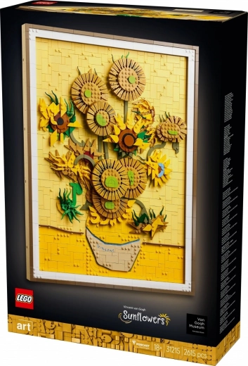 Lego Art Girasoli di Vincent van Gogh