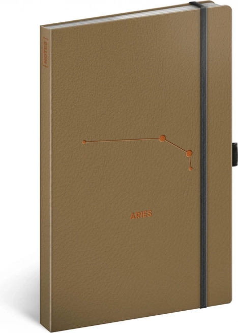 notique taccuino a righe ariete 13 × 21 cm