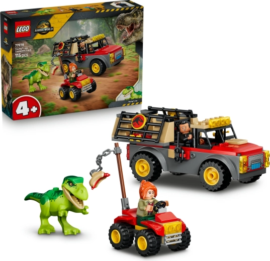 LEGO Jurassic World camion per il trasporto di un cucciolo di tirannosauro