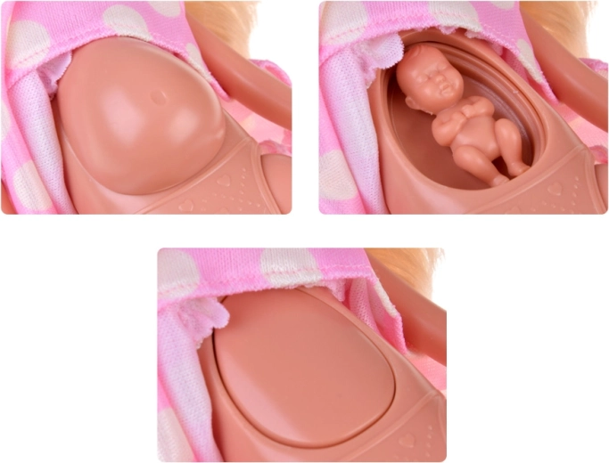 Mamma con pancino apribile