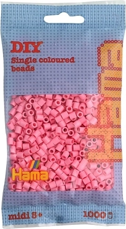 Perline da stirare Hama MIDI rosa 1000 pz