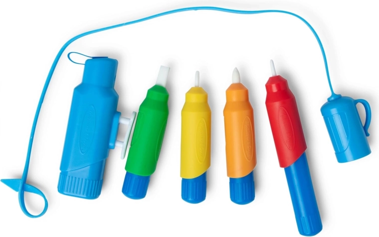 4 penne ad acqua riutilizzabili con punte diverse