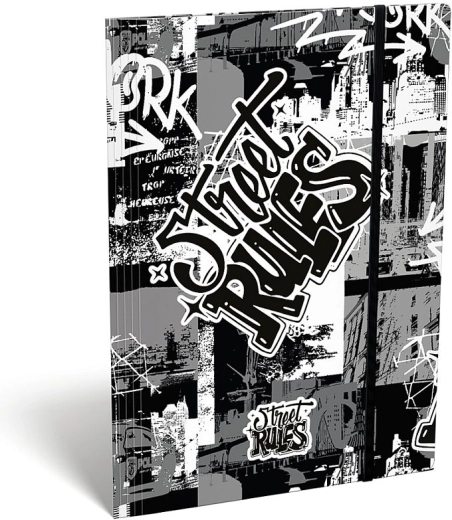 LizzyCard cartelline portadocumenti A4 Street Rules