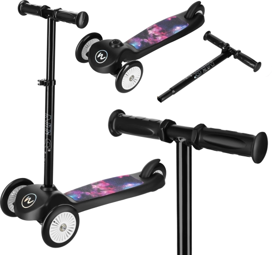 Sterzo inclinabile e altezza regolabile