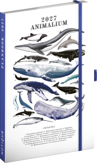 Notique Planbook agenda e taccuino Marine Life 2027 (13 × 21 cm)