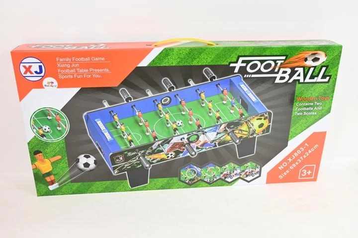 Calcio balilla da tavolo in legno