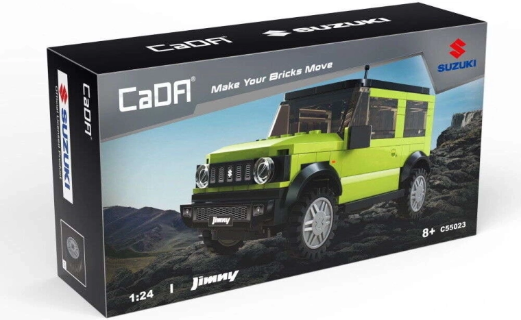 Modello con licenza SUZUKI Jimny in scala 1:24