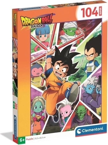 Clementoni Puzzle 104 maxi Super Color Dragon Ball Daima