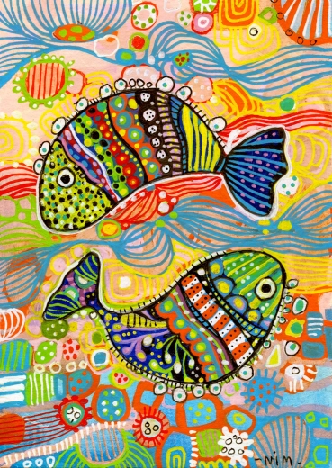 Puzzle Enjoy Pesce danzante 1000 pezzi