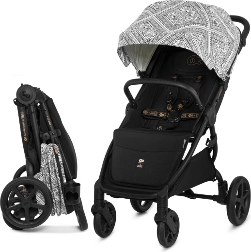 Passeggino sportivo Kinderkraft Mitzy Bizuu lunar black