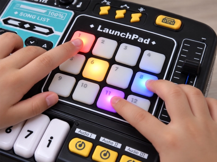 12 pad LaunchPad luminosi