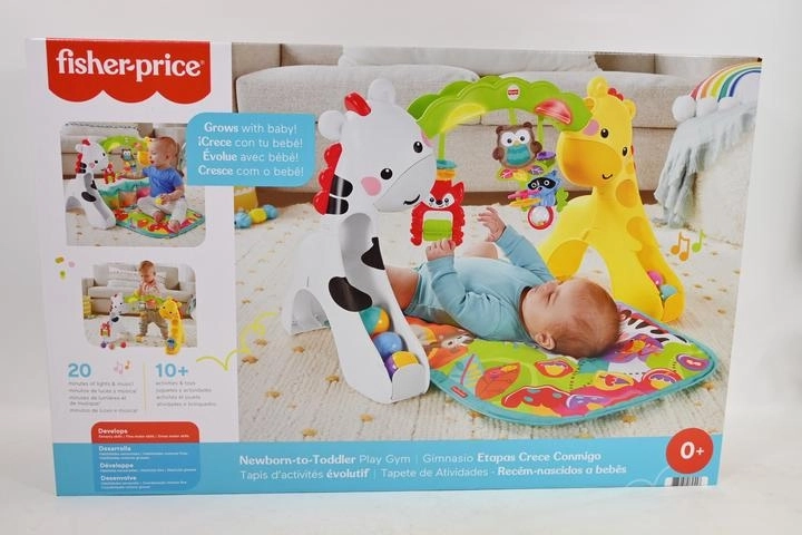 Tappetino gioco per bambini 3 in 1 con arco palestra a giraffa