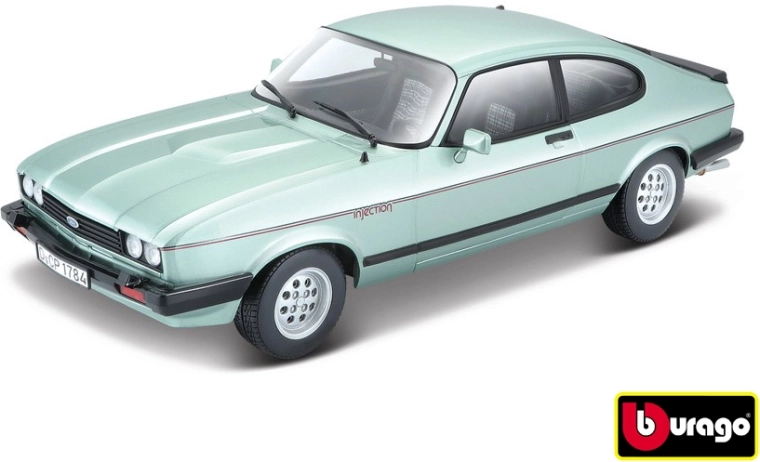 Modello di auto Bburago Ford Capri 1982 in scala 1:24