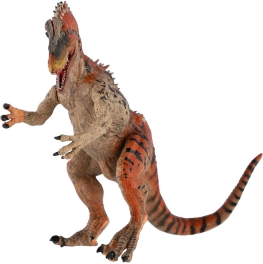 La caratteristica cresta del Cryolophosaurus