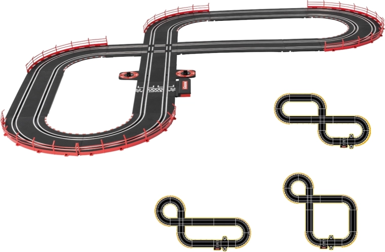 Pista con incrocio e contagiri