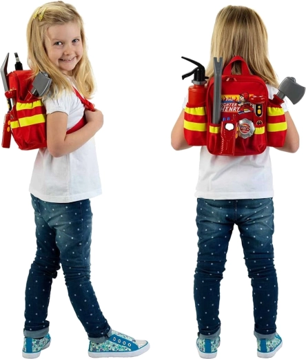 Zaino confortevole con elementi riflettenti