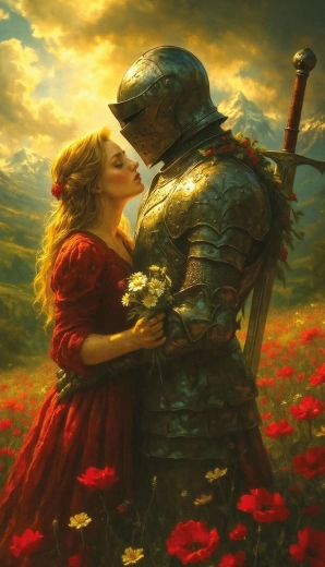 Puzzle L’ultimo abbraccio prima della battaglia 1000 pezzi