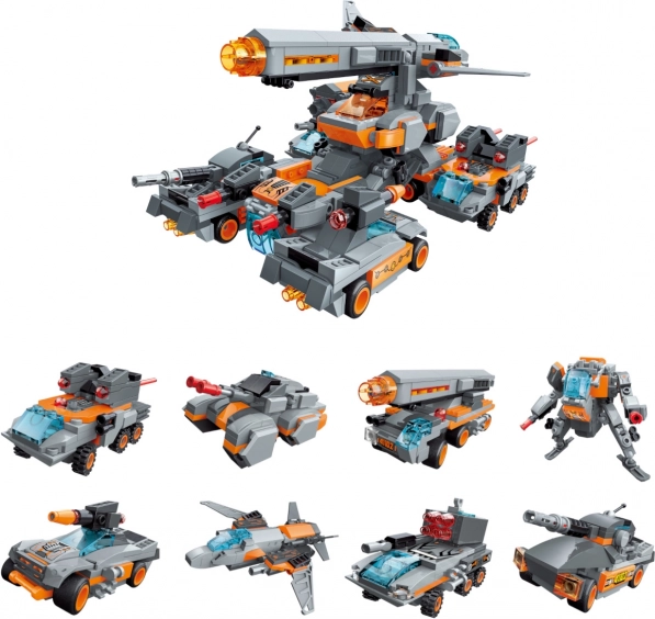 Qman Thunderbolt Chariot set di costruzione 8in1