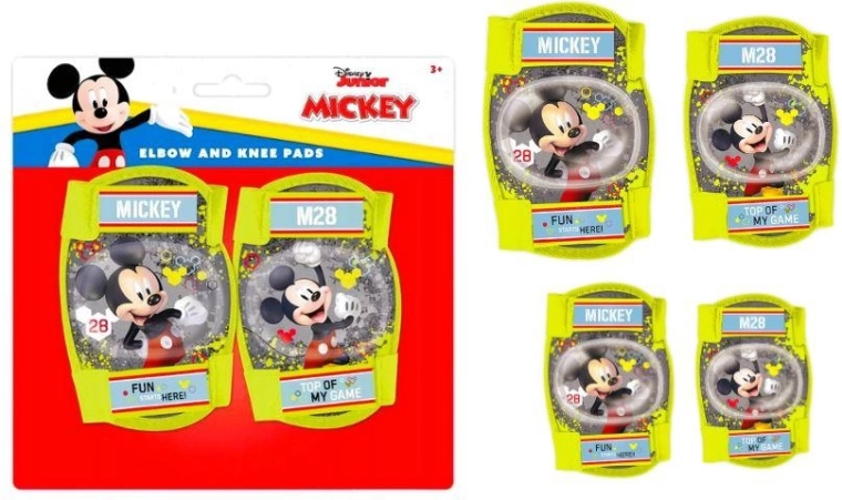 Set di protezioni Seven per ginocchia e gomiti Mickey (4 pz)