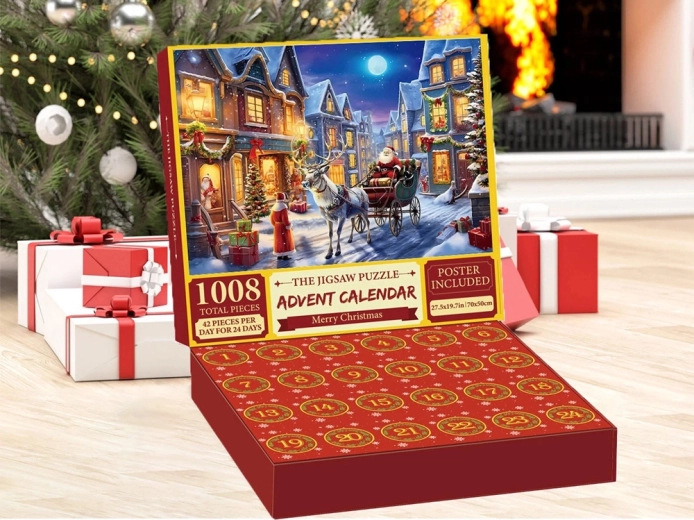 24 finestrelle, 1008 pezzi di divertimento