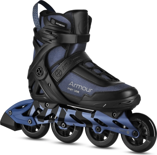 Pattini a rotelle NILS Extreme Armour blu – 40