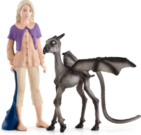 Harry Potter Luna Lovegood e il cucciolo di Thestral
