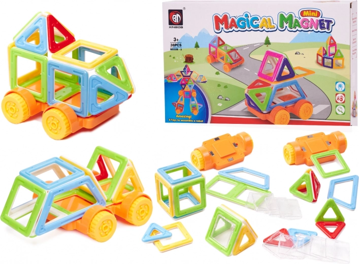 Costruzioni Magnetiche Magical Magnet - 38 pezzi