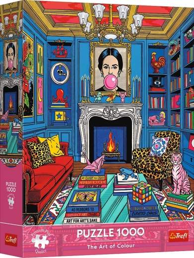Trefl Puzzle Premium Plus The Art of Colour: Galleria d'arte domestica 1000 pezzi