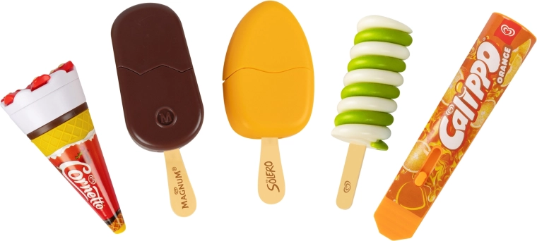 5 gelati Algida con licenza per giocare a vendere
