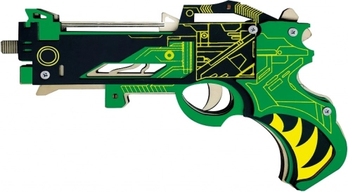 Puzzle 3D in legno - Pistola a elastici Virbius