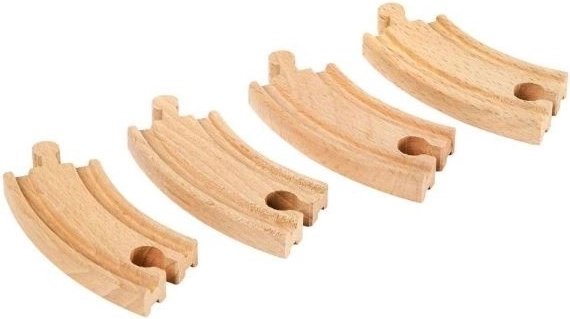 4 binari curvi corti per costruzioni versatili