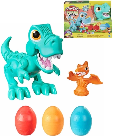 Play-Doh tirannosauro affamato con suoni - 1 pz