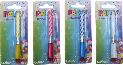 Candela di compleanno che canta